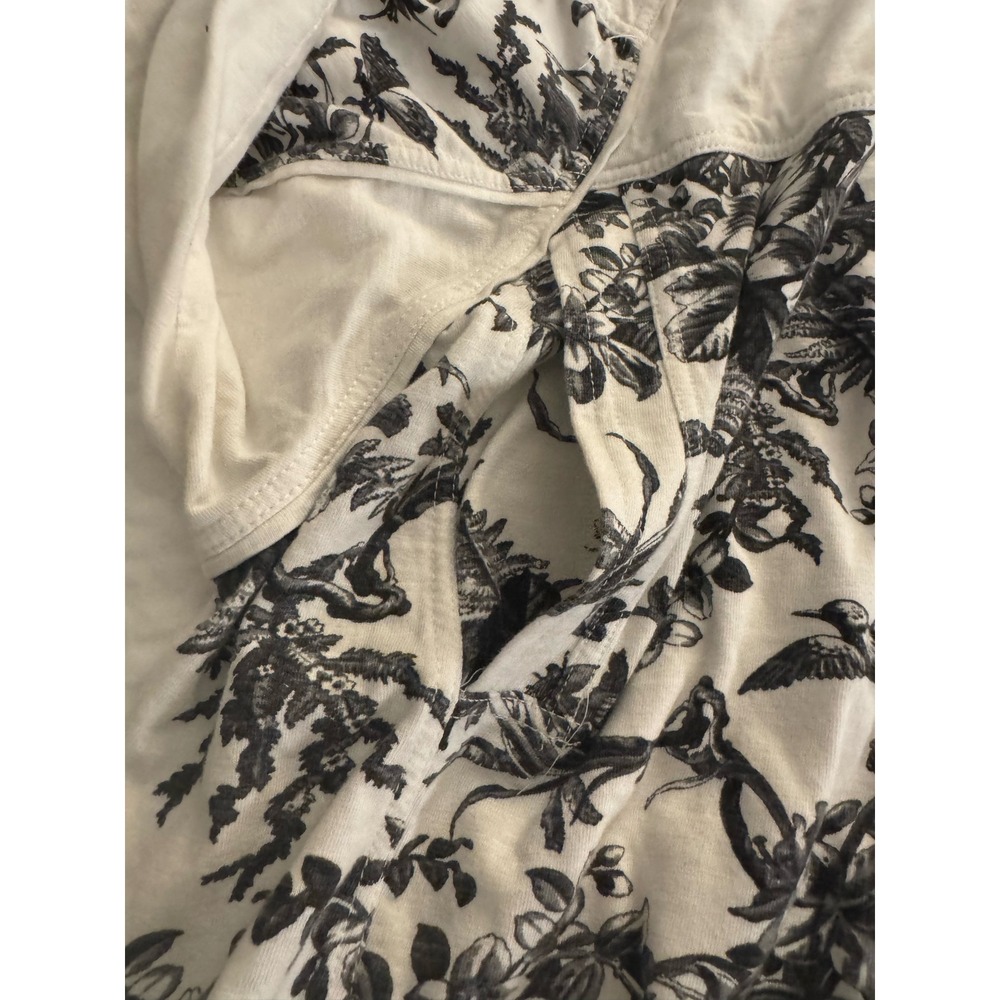Daily‎ Practice Anthropologie Floral Print Bomber Jacket Cropped Women's XL - Picture 14 of 15